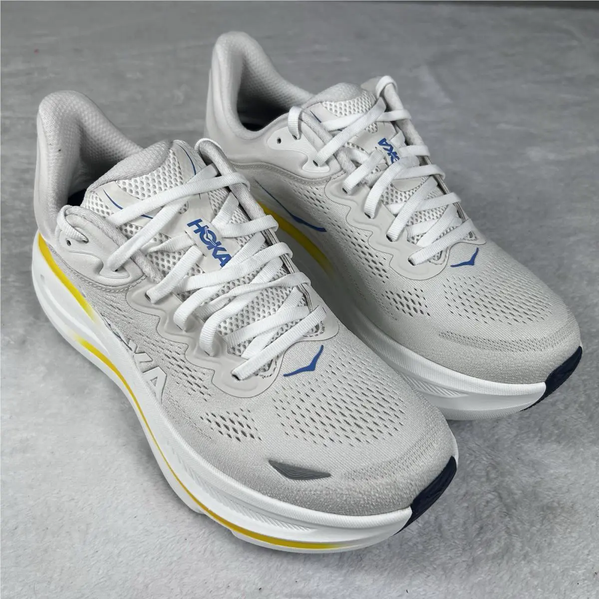 Hoka shoes - Hoka One One HOKA Bondi 9 - 1162011WGRT - WhiteGrout (UPC: 0737566875536) 7
