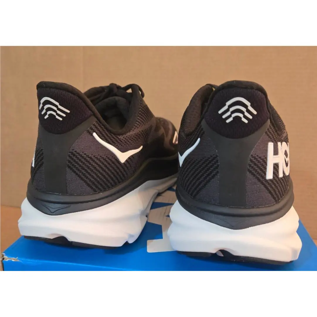 Hoka shoes - Clifton 9 - Clifton - 1127895-BWHT-11 - Black/White (UPC: 196565172495) 2