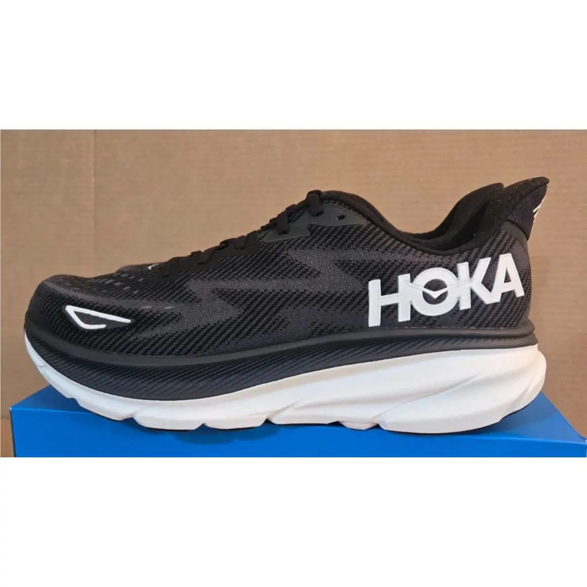 Hoka shoes - Clifton 9 - Clifton - 1127895-BWHT-11 - Black/White (UPC: 196565172495) 3