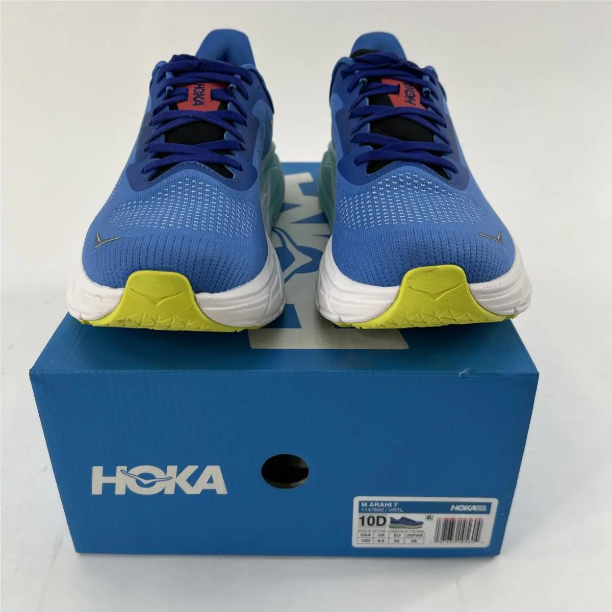 Hoka shoes - Hoka One One Arahi 7 - Virtual Blue/Cerise, Main: Blue (UPC: 0197634105604) 5