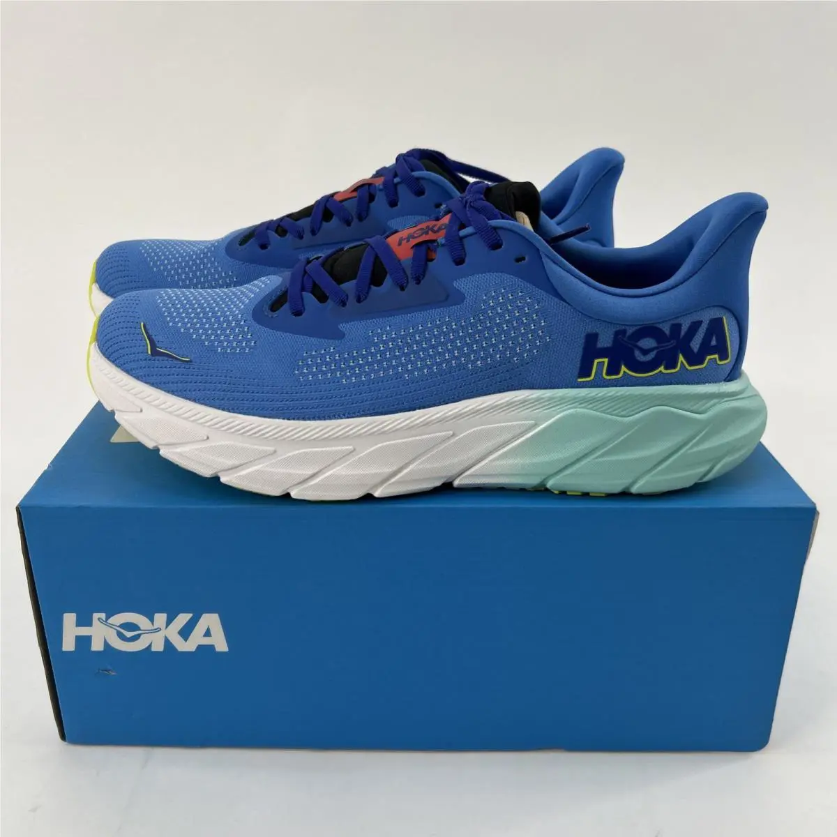 Hoka shoes - Hoka One One Arahi 7 - Virtual Blue/Cerise, Main: Blue (UPC: 0197634105604) 6
