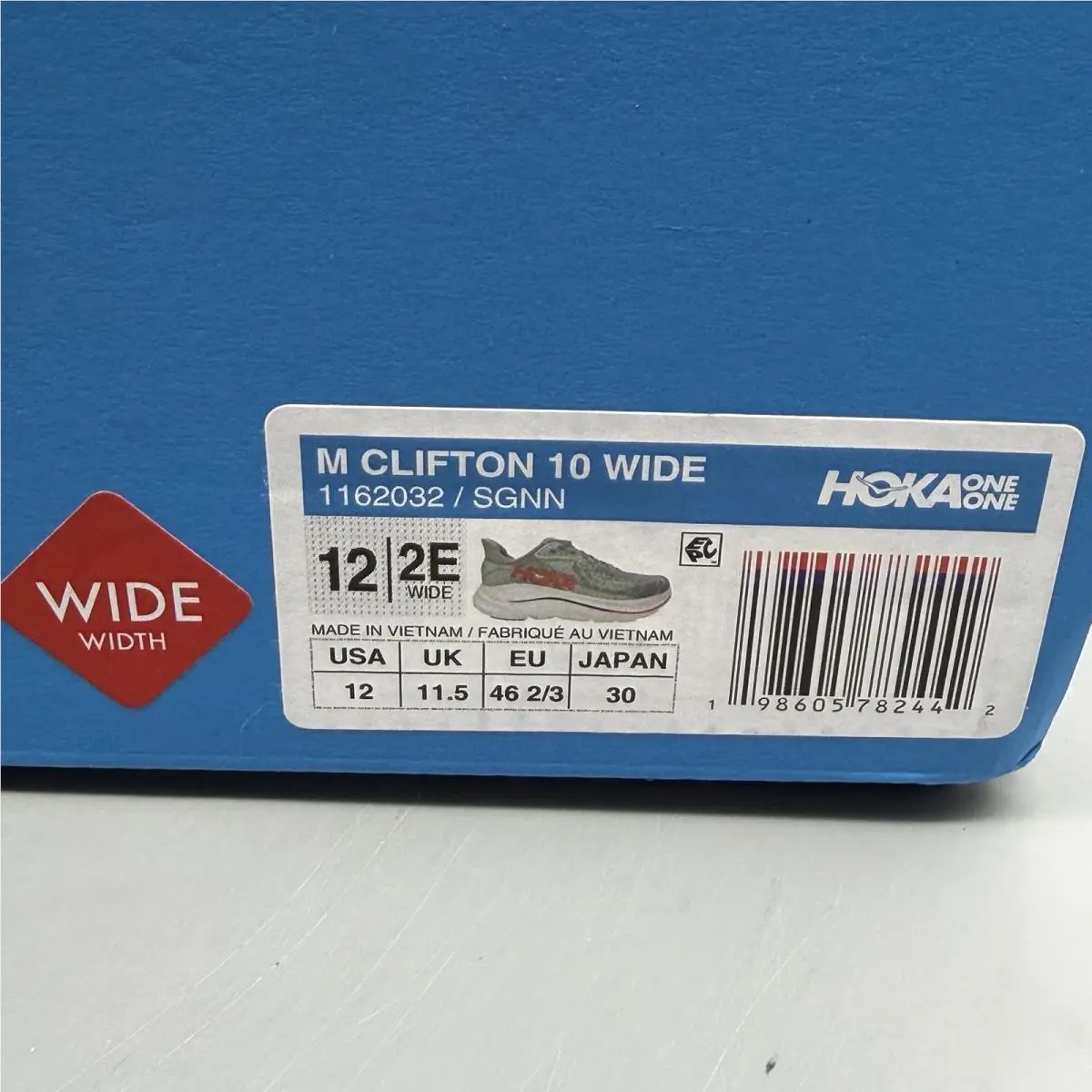 Hoka shoes - Hoka Clifton 10 - Clifton - 1162032 SGNN - Green (UPC: 0198605782442) 12