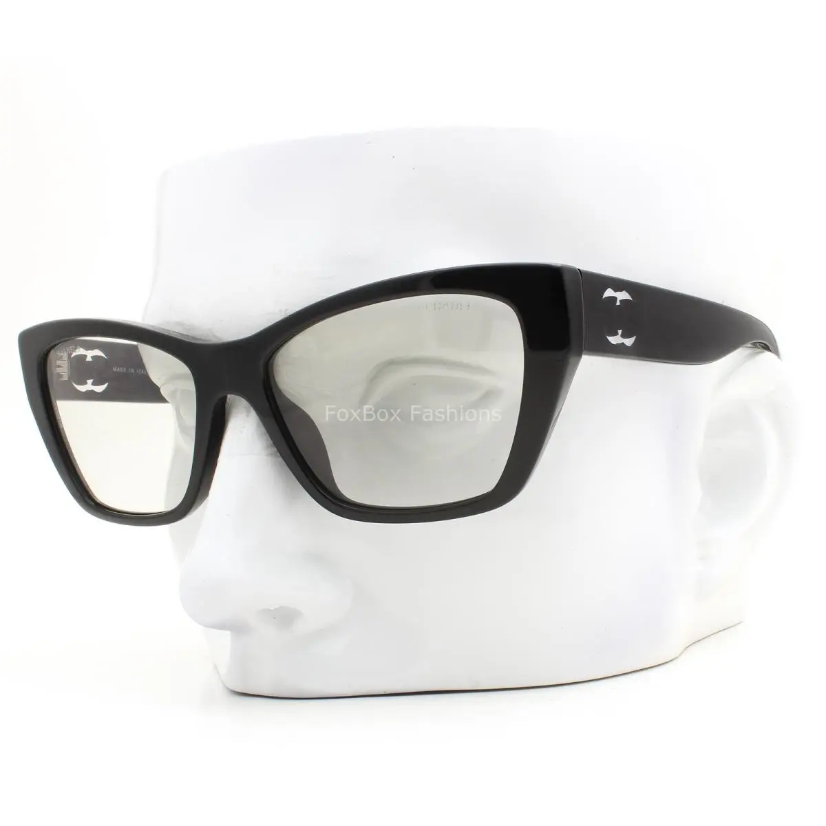 Chanel Eyeglasses Blue Light Glasses ch3474SA 501/SG Polished Black with Case