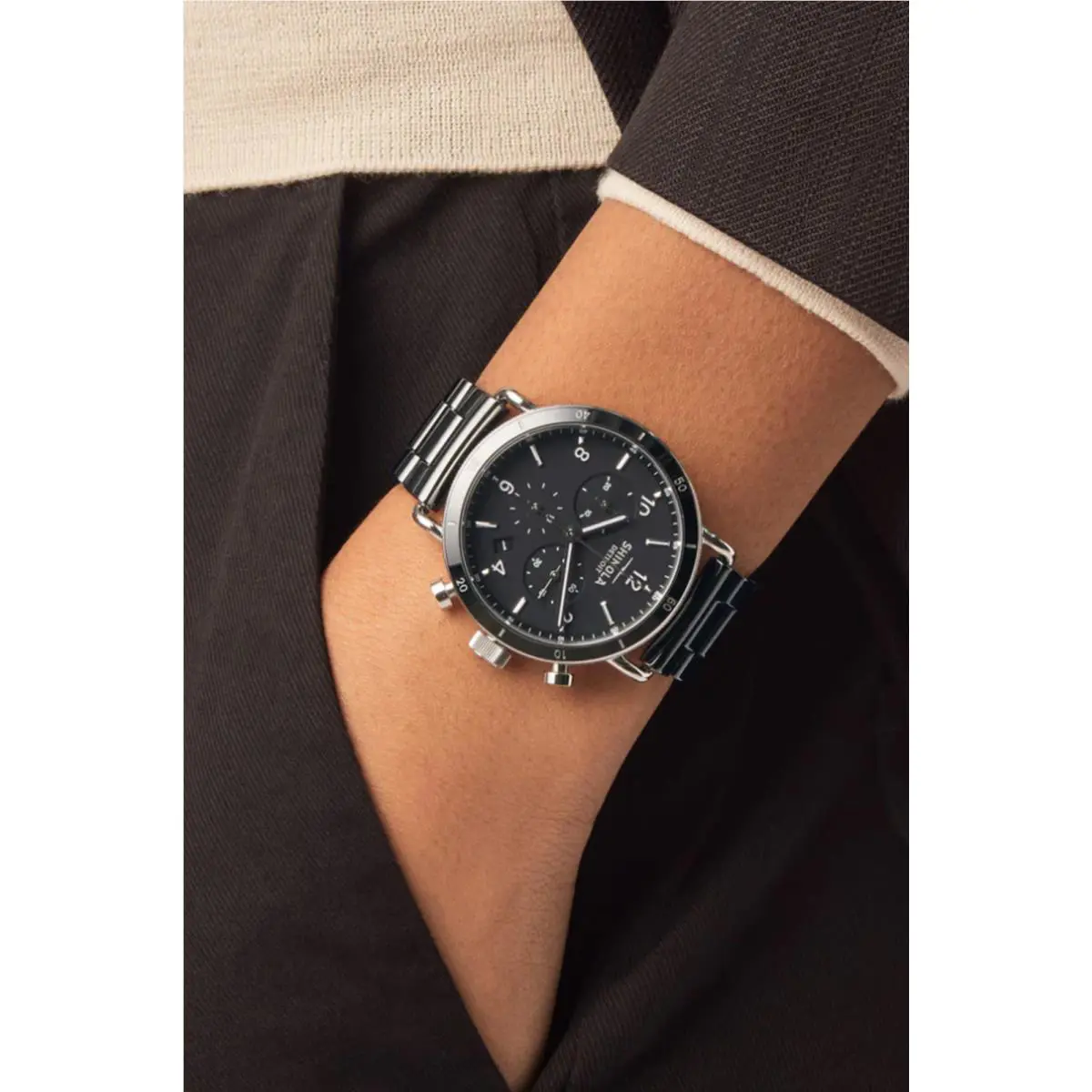 Shinola Canfield Sport Chronograph Watch 40mm