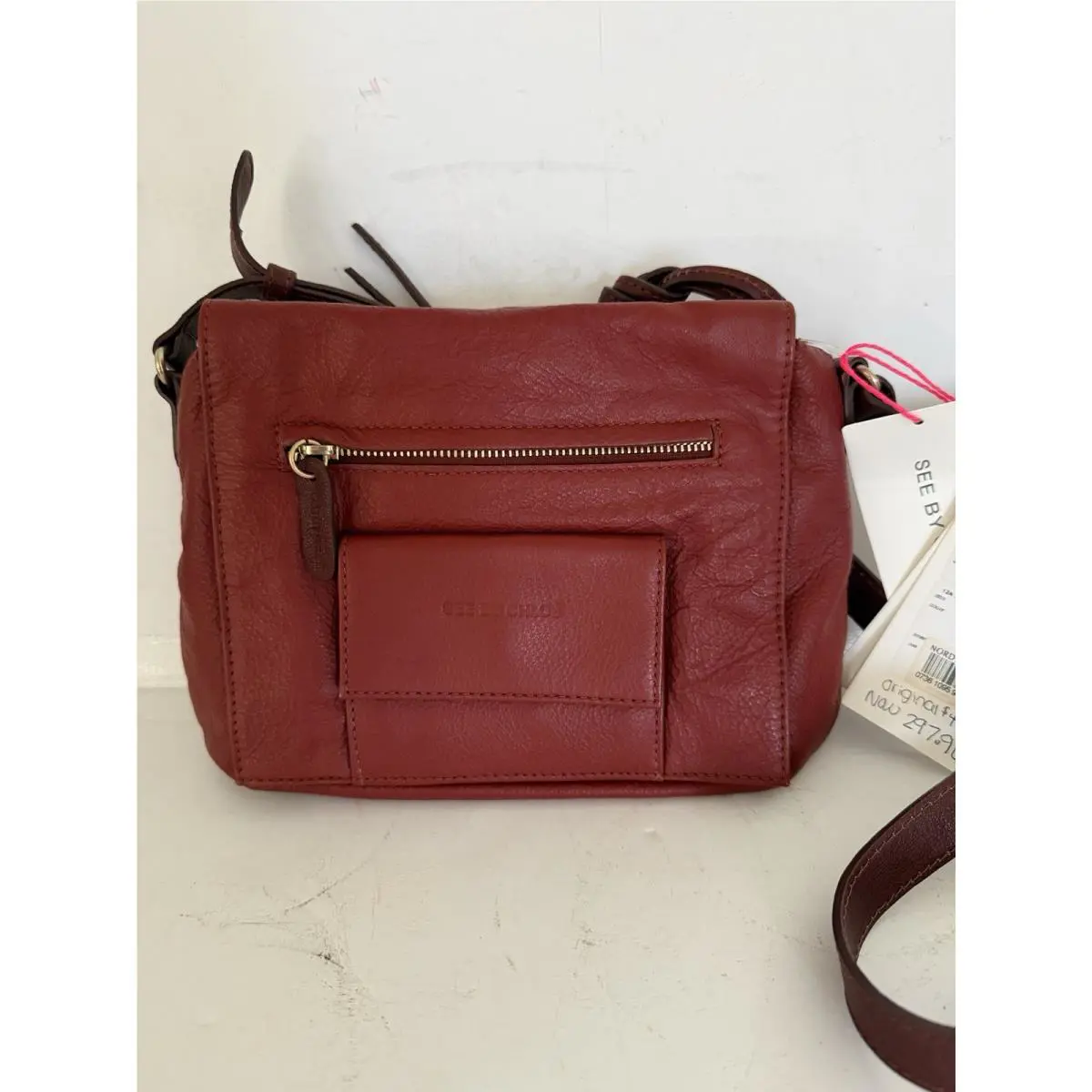 See BY Chloe Small Leather Tomette Crossbody Purse Hand Bag