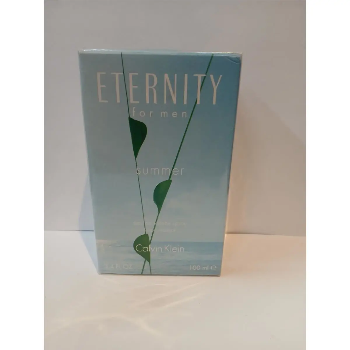 Eternity Summer 2019 by Calvin Klein 3.4oz/100ml Edt Spray In Vintage