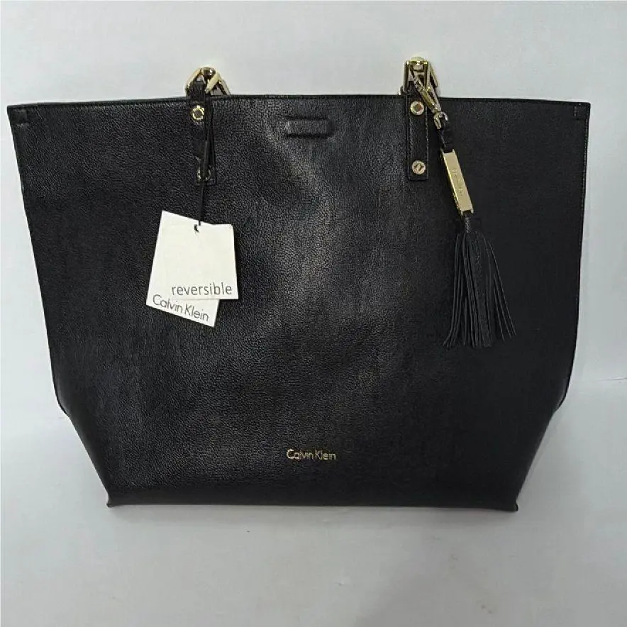 Calvin Klein H4GBA2ZS Reversible Tote Bag Black Monogram