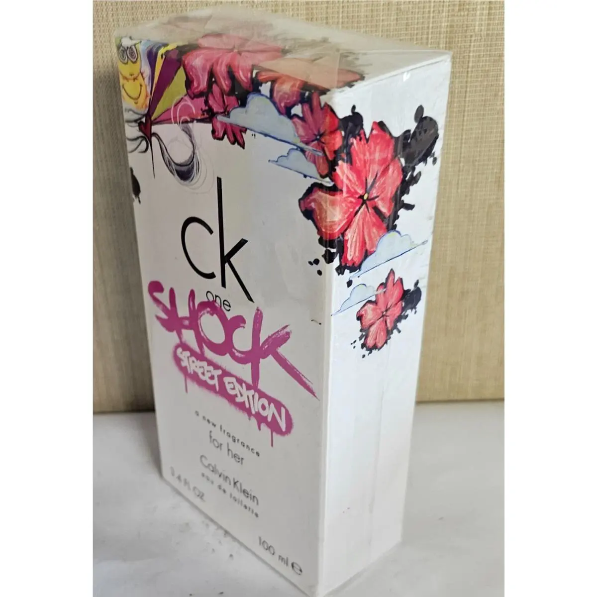 Calvin Klein CK One Shock Street Edition For Her 3.4/3.3 OZ Edt Spray N