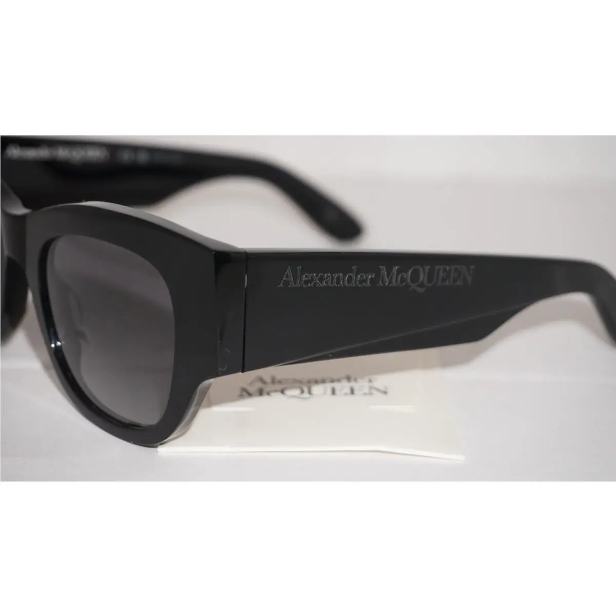 Alexander Mcqueen Sunglasses Black Grey AM0420S 001 50 22 145