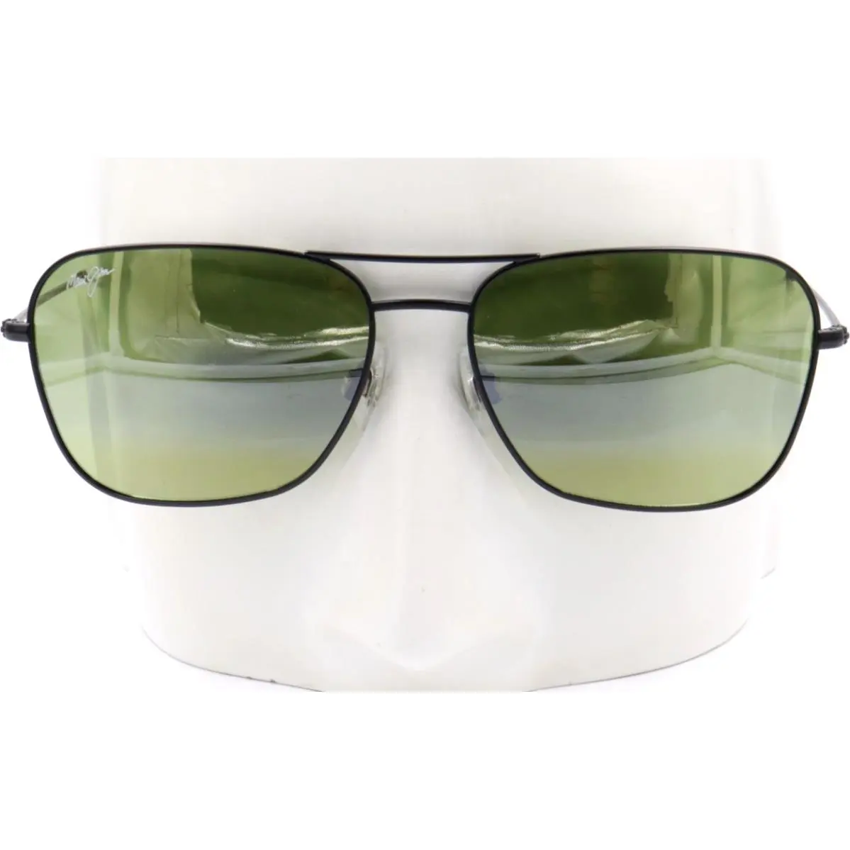 Maui Jim Na‘auao Matte Black Varnish Sunglasses HT675-02 / MJ0675S-002