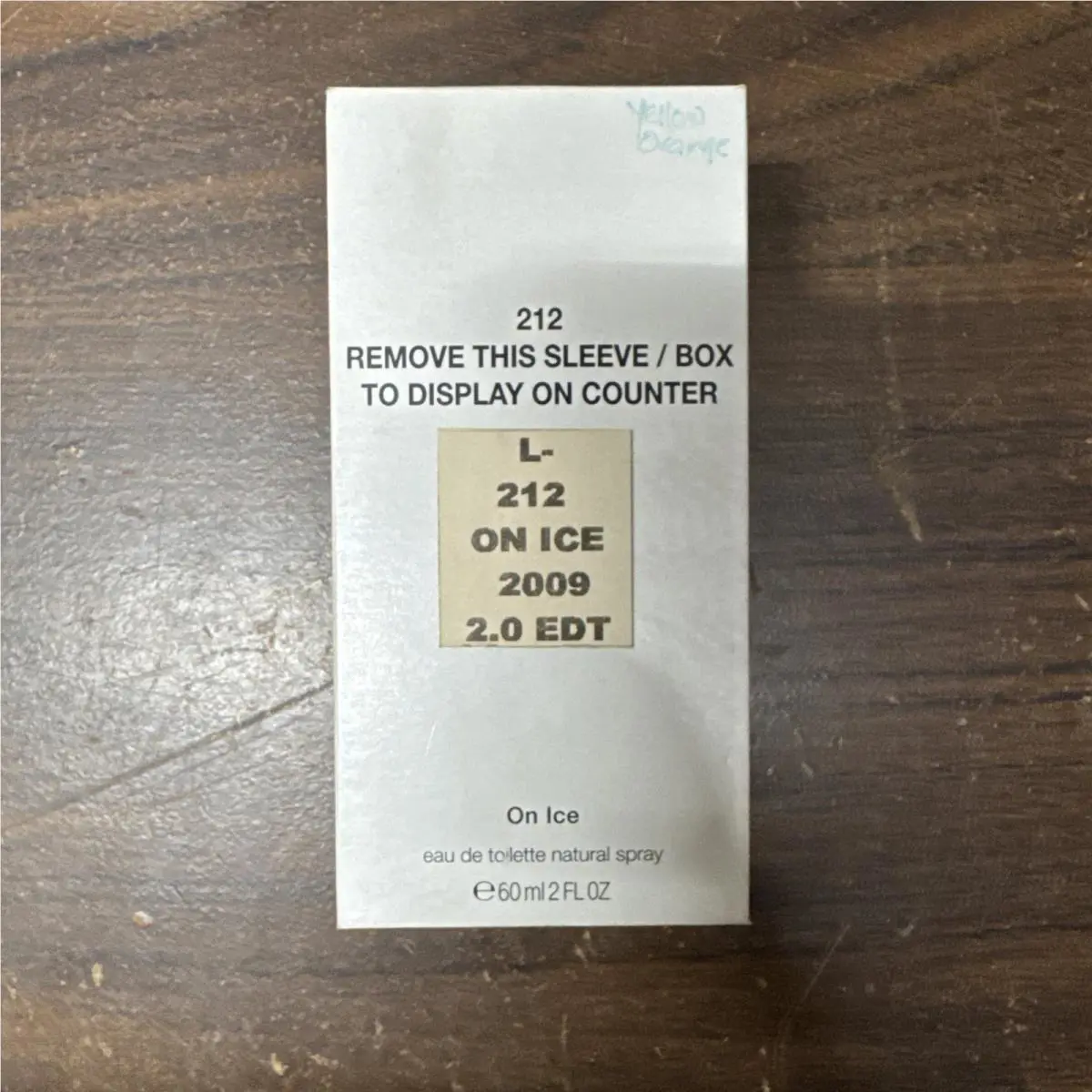 212 On Ice by Carolina Herrera For Women 2oz Edt Spray Vintage Rear