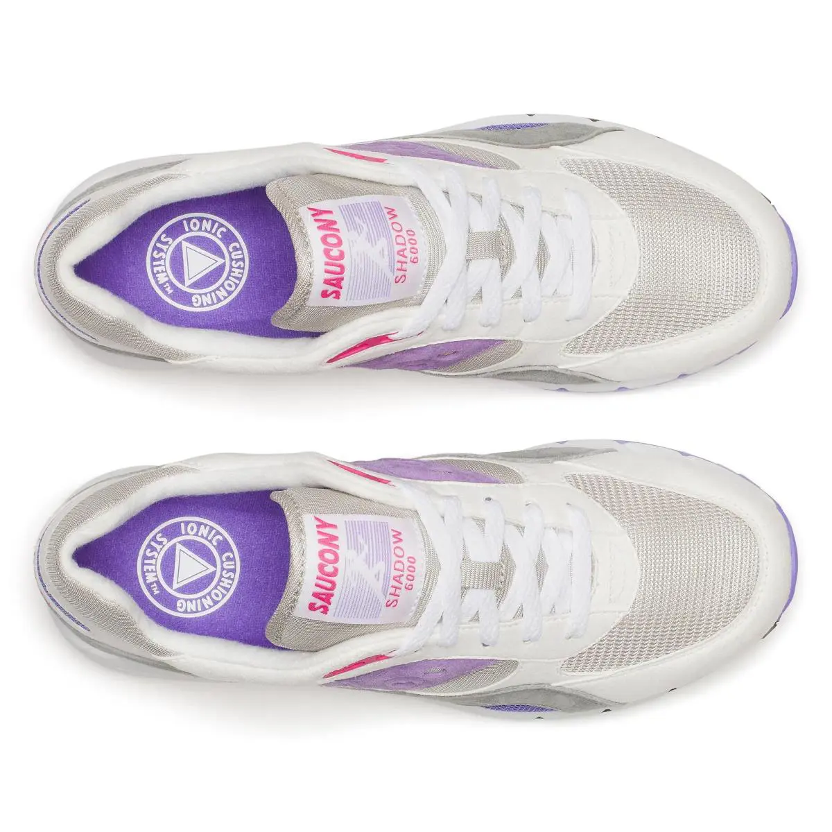 Saucony shoes - White | Grey | Purple 3