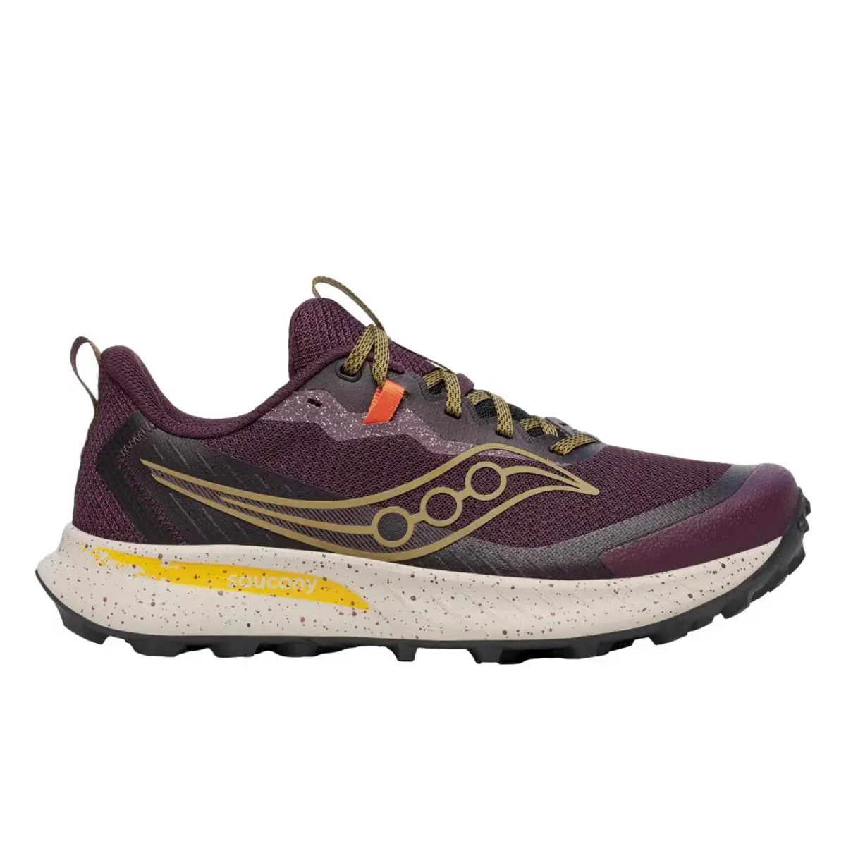 Saucony Peregrine 15 Wine / Kodiak S20990-245 Men`s Size 12 Medium - Multicolor