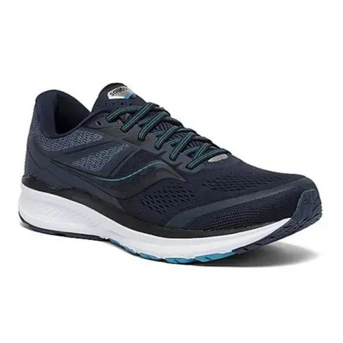 Saucony Omni 19 Men`s Size 12 M Athletic Running Shoes Indigo/ocean Blue