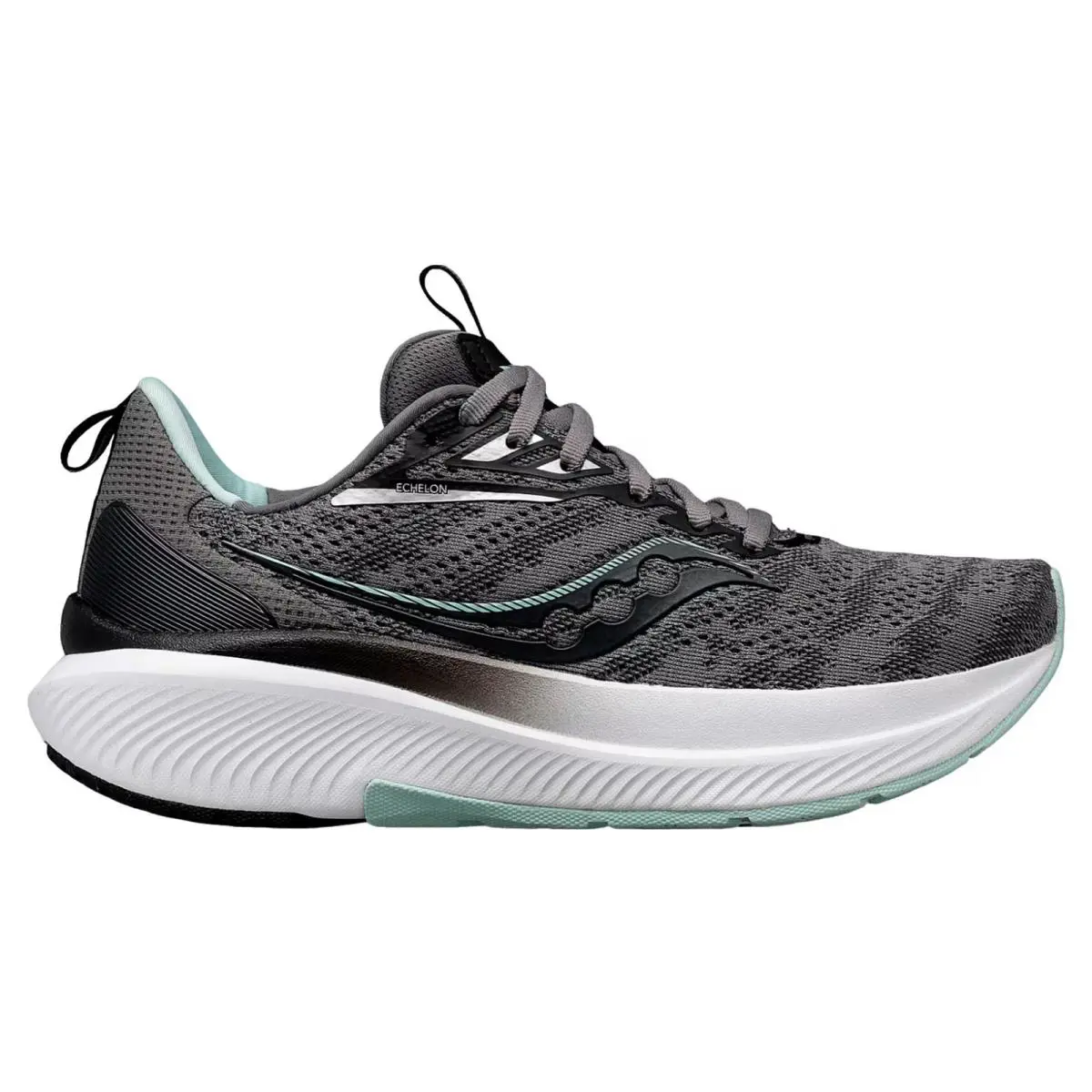 Saucony Echelon 9 Charcoal / Ice S10765-20 Women`s Size 7.5 Medium - Multicolor