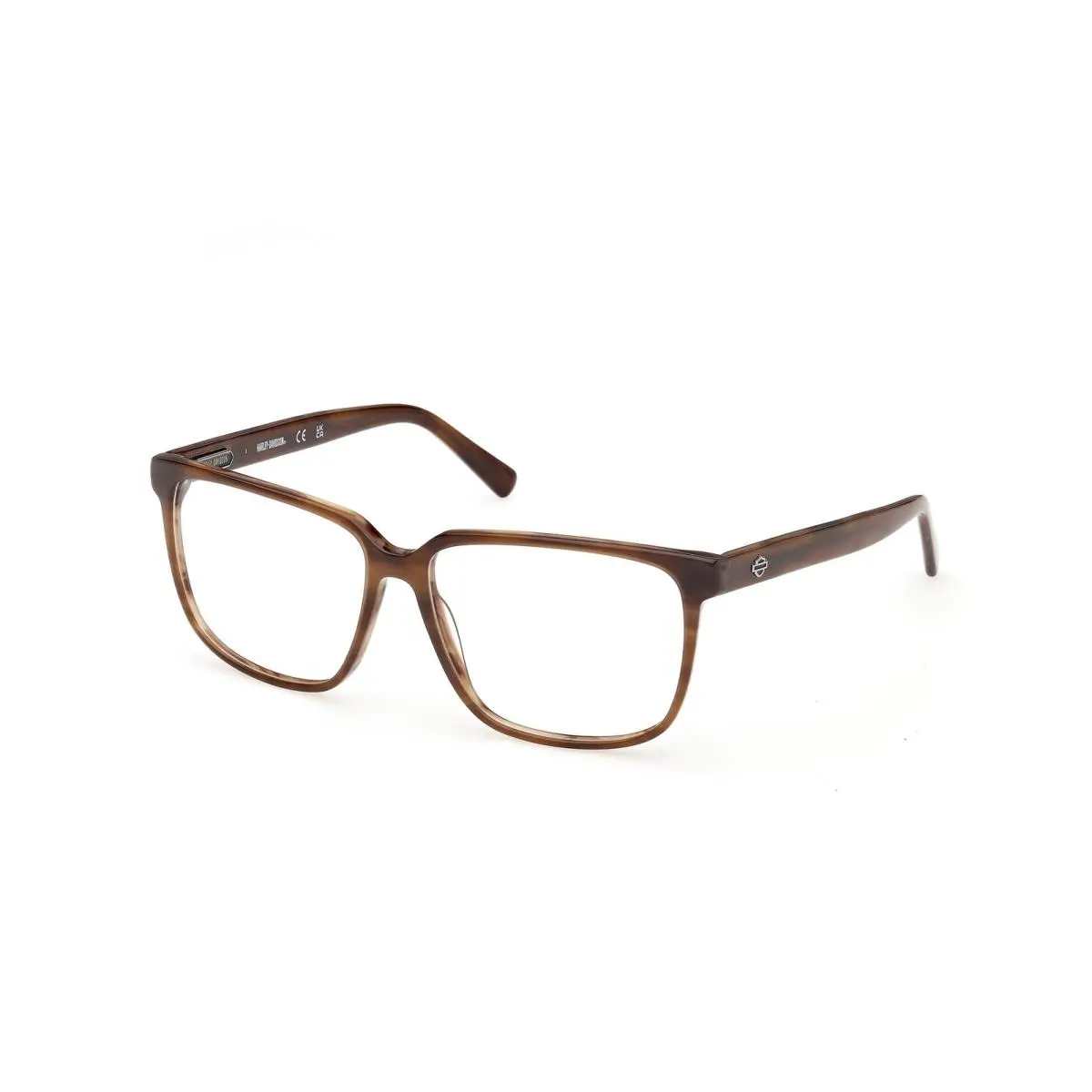 Harley-davidson HD 50123 Shiny Dark Brown / 048 Size 61 Eyeglasses