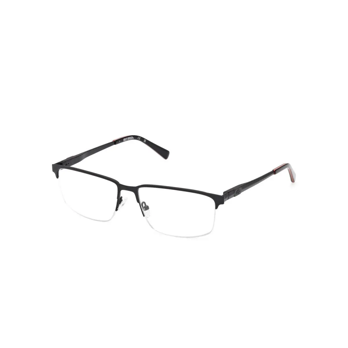 Harley-davidson HD 50113 Matte Antiqued Dark Nickeltin / 007 Size 57 Eyeglasses
