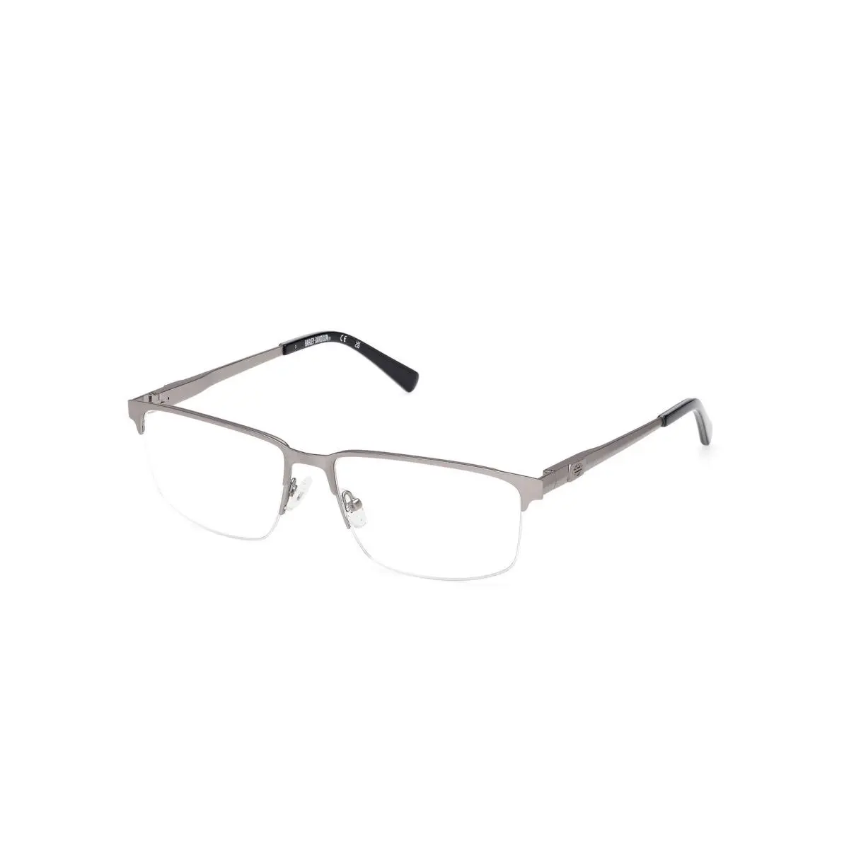 Harley-davidson HD 50113 Matte Antiqued Light Nickeltin / 011 Size 57 Eyeglasses