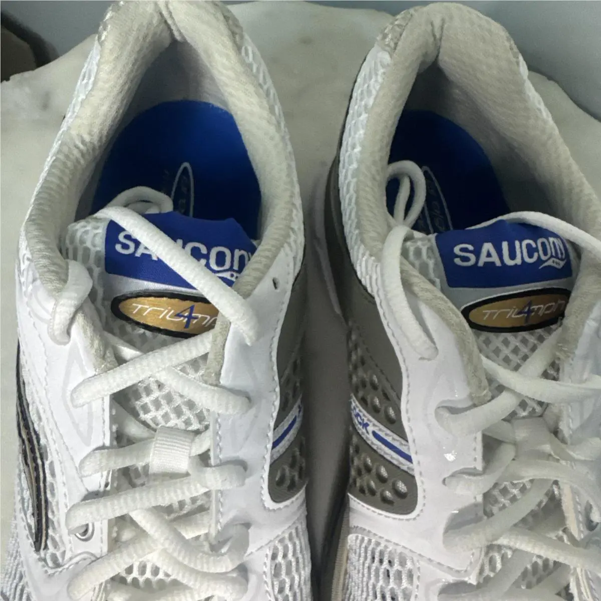 Saucony shoes - Saucony ProGrid Triumph 4 - ProGrid Triumph - S70704-25 - White (UPC: 0195021655411) 11