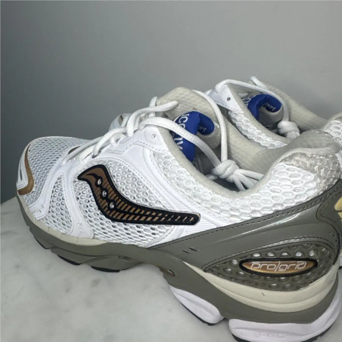 Saucony shoes - Saucony ProGrid Triumph 4 - ProGrid Triumph - S70704-25 - White (UPC: 0195021655411) 5