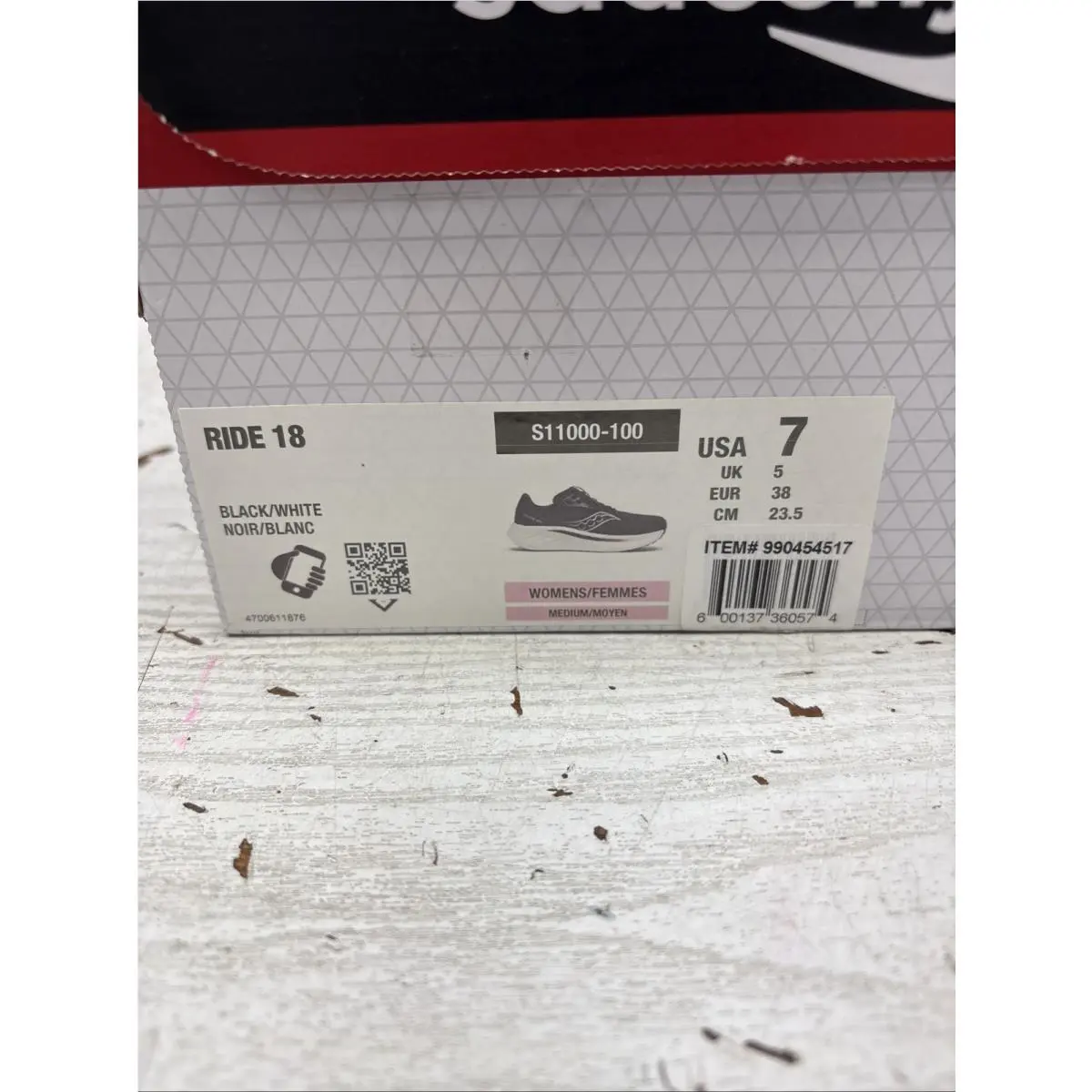Saucony shoes - Saucony Ride 18 - Ride - S11000-100 - Black 3