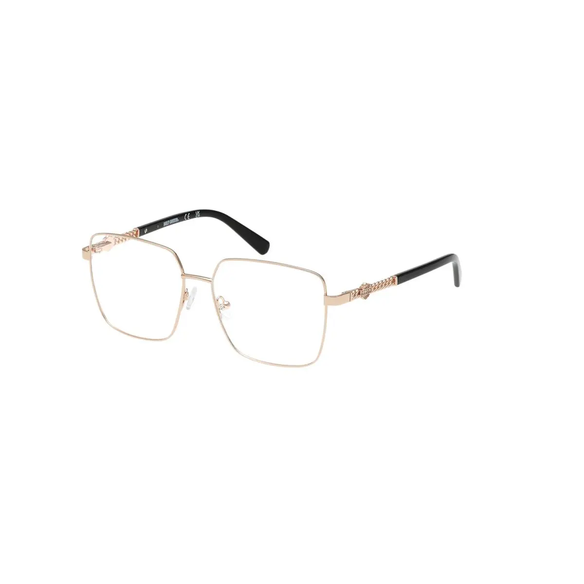 Harley-davidson HD 50150 Shiny Light Ruthenium / 010 Size 55 Eyeglasses