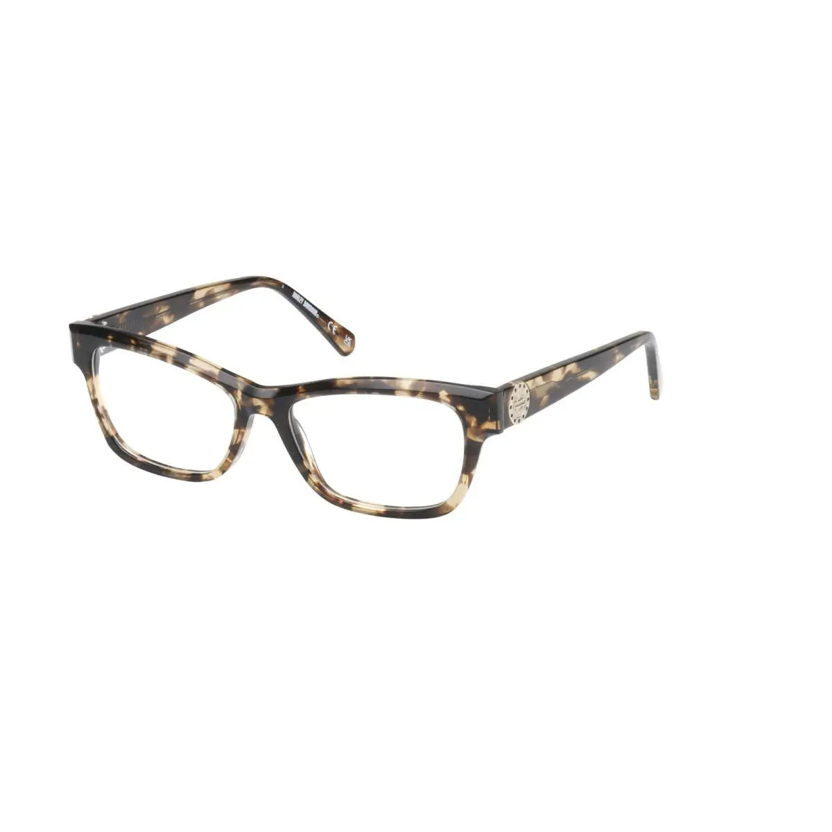 Harley-davidson HD 50105 Blonde Havana / 053 Size 53 Eyeglasses