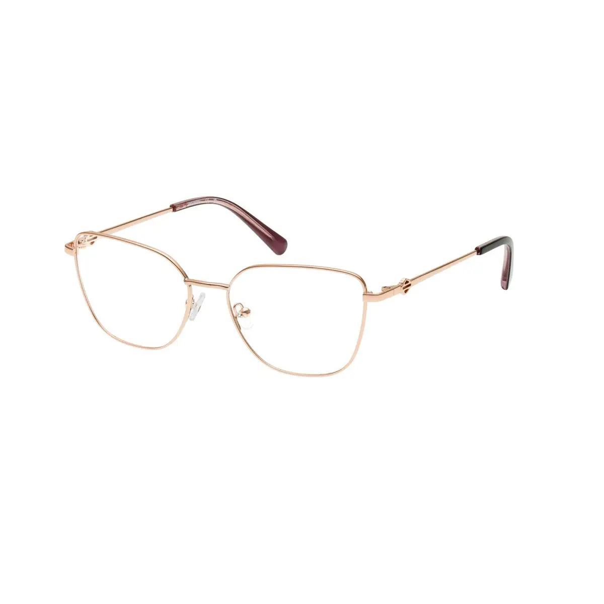 Harley-davidson HD 50118 Shiny Bordeaux / Rose Gold 069 Size 54 Eyeglasses