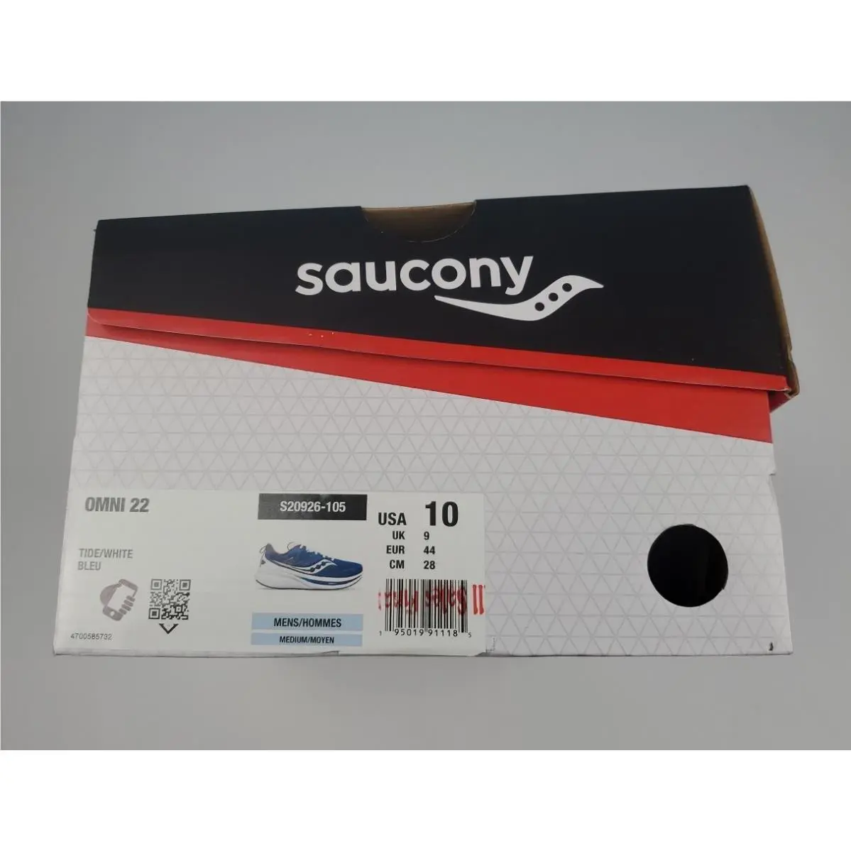 Saucony shoes - Saucony Omni 22 - Omni - Tide/White Bleu (UPC: 195019911185) 8