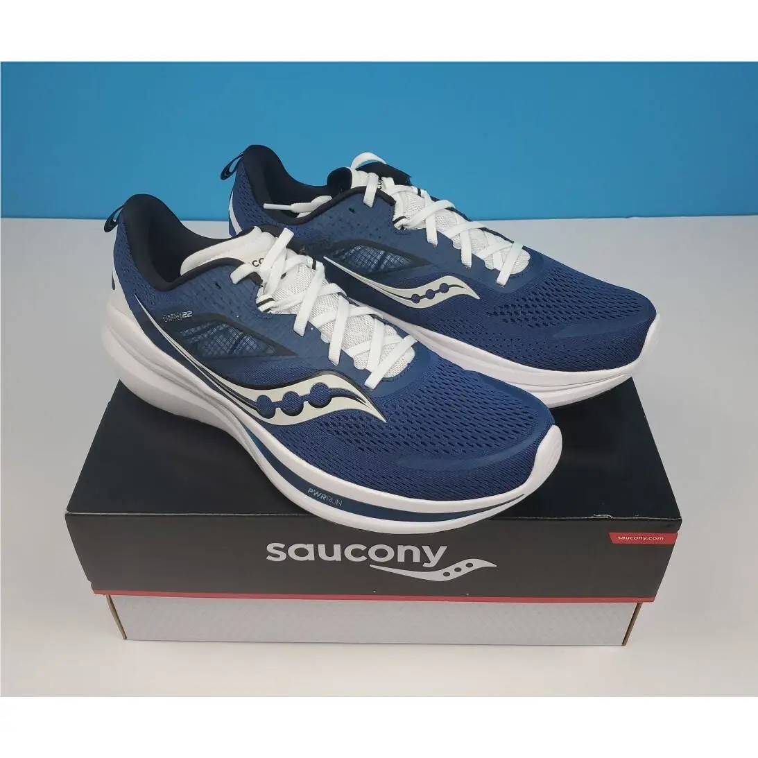 Saucony shoes - Saucony Omni 22 - Omni - Tide/White Bleu (UPC: 195019911185) 6