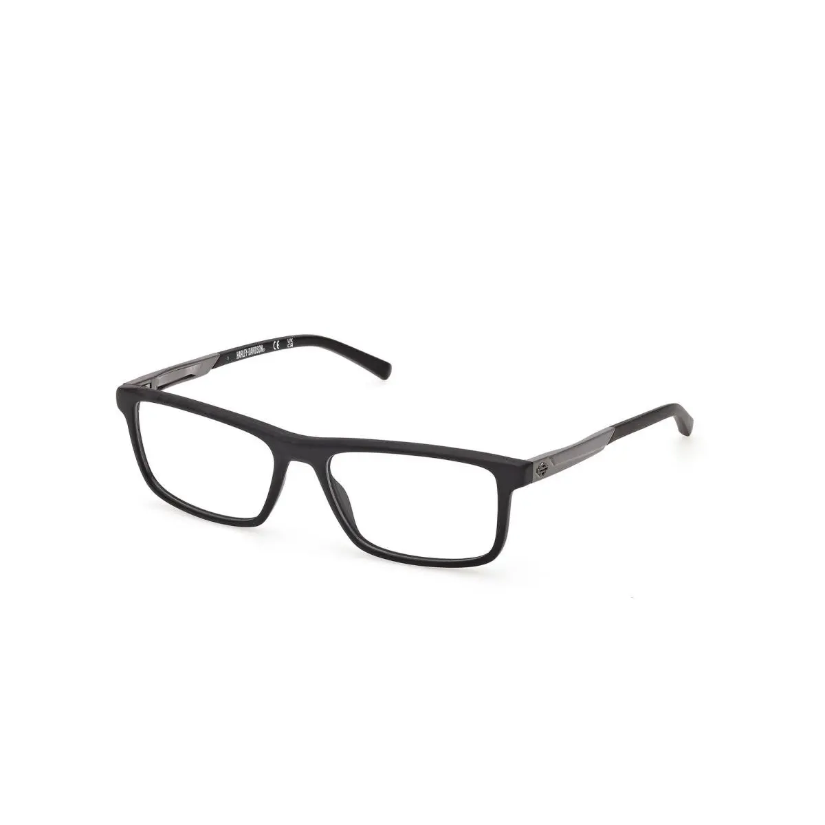 Harley-davidson HD 50121 Matte Black / Gunmetal 002 Size 56 Eyeglasses