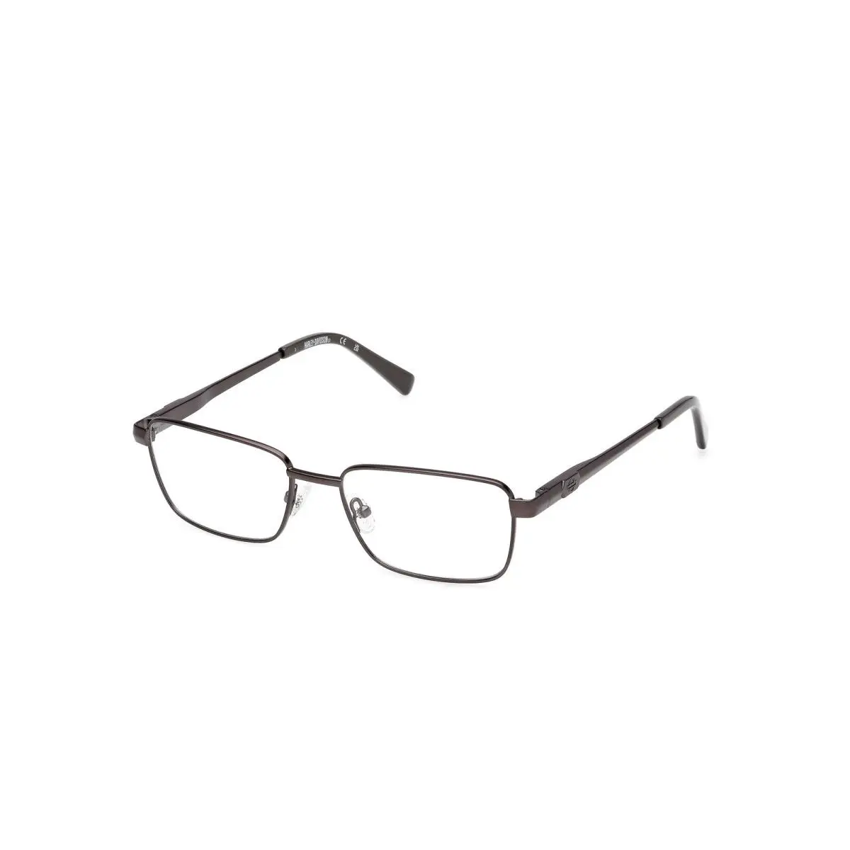 Harley-davidson HD 50112 Matte Antiqued Dark Nickeltin / 007 Size 56 Eyeglasses by Harley Davidson