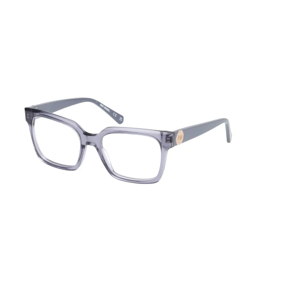 Harley-davidson HD 50107 Shiny Light Blue / 084 Size 52 Eyeglasses