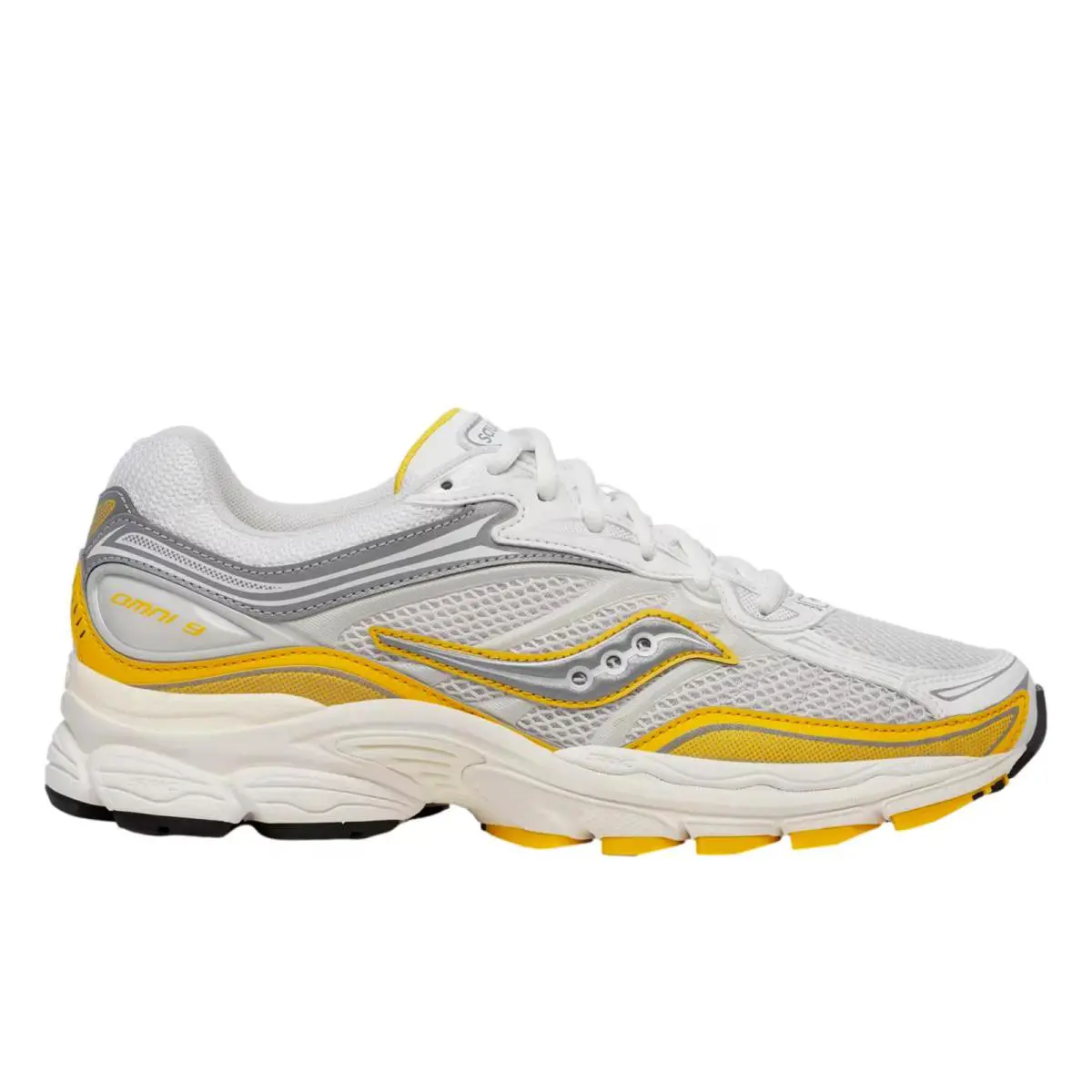 Saucony Progrid Omni 9 Ivory / Pollen S70832-4 Men`s Size 7 Medium - Multicolor