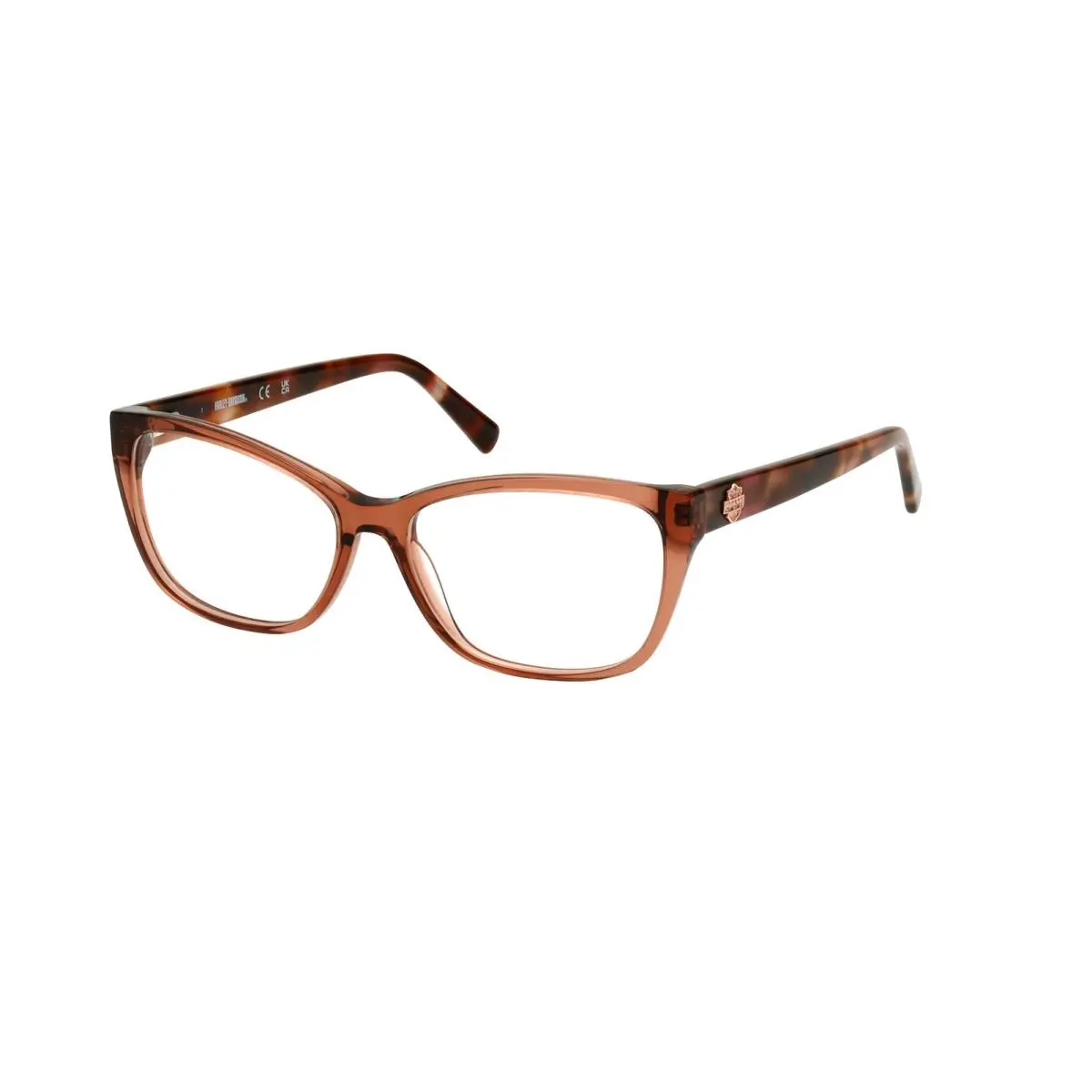 Harley-davidson HD 50108 Shiny Light Pink / 072 Size 55 Eyeglasses
