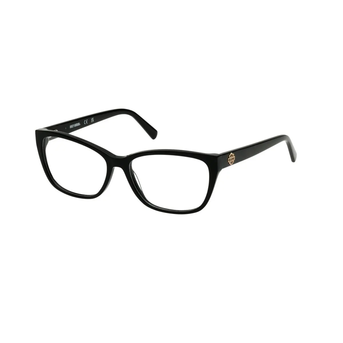 Harley-davidson HD 50108 Shiny Black / 001 Size 55 Eyeglasses