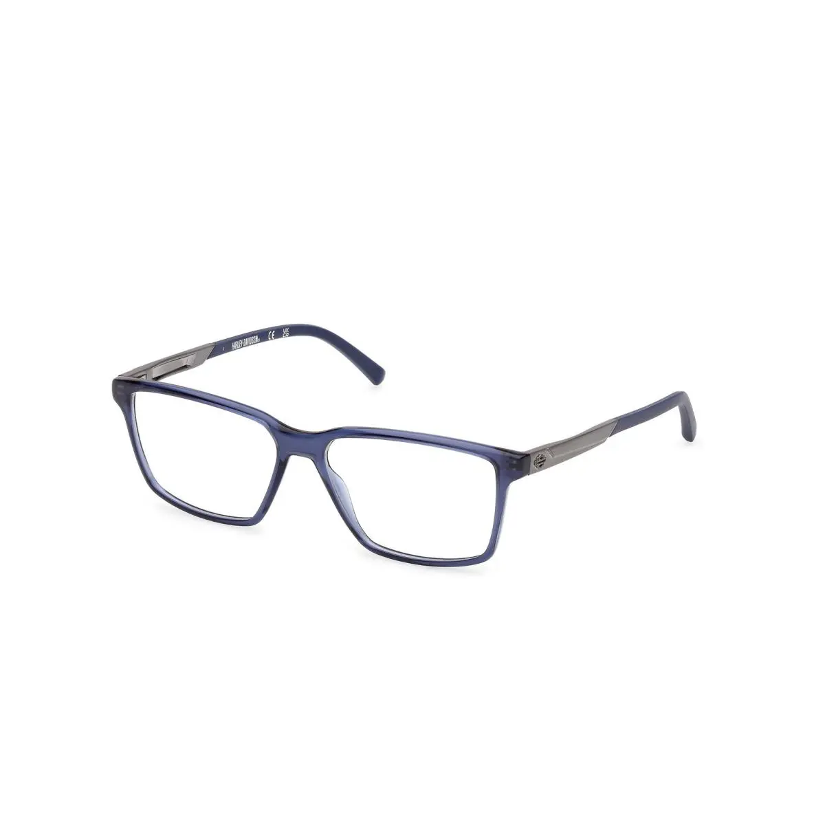 Harley-davidson HD 50120 Shiny Grey / Matte Gunmetal 020 Size 57 Eyeglasses