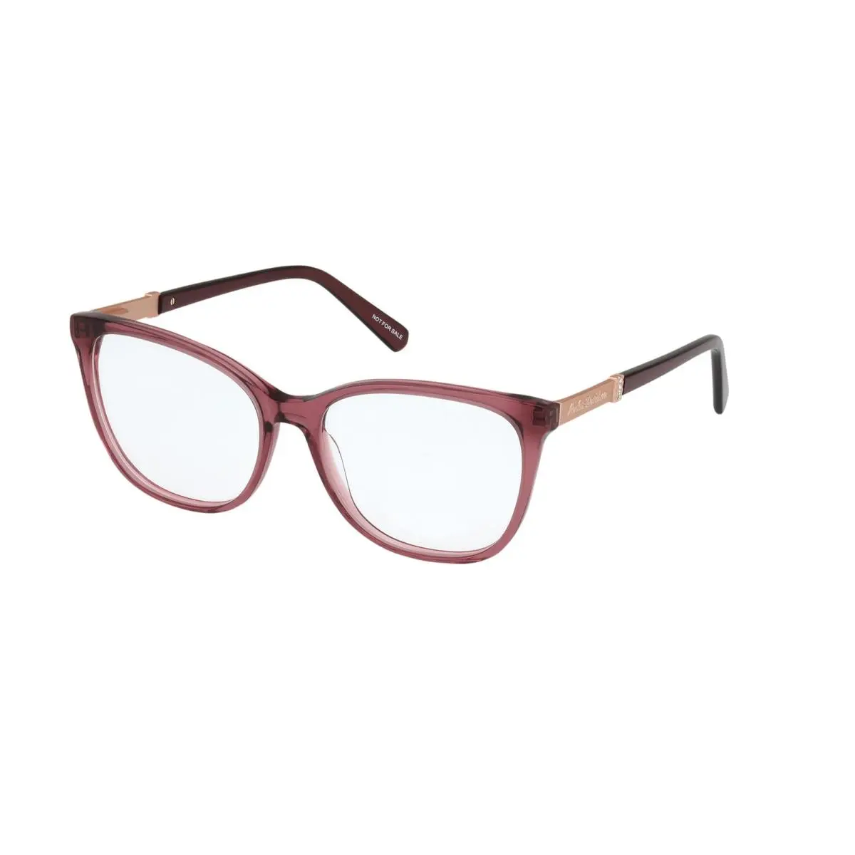 Harley-davidson HD 50075 Shiny Dark Pink / 072 Size 55 Eyeglasses