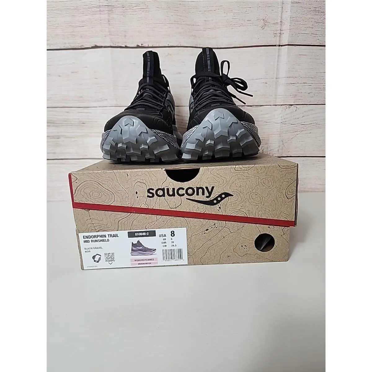 Saucony shoes - Saucony Endorphin Trail - Endorphin Trail - S10646-2 - Black 1