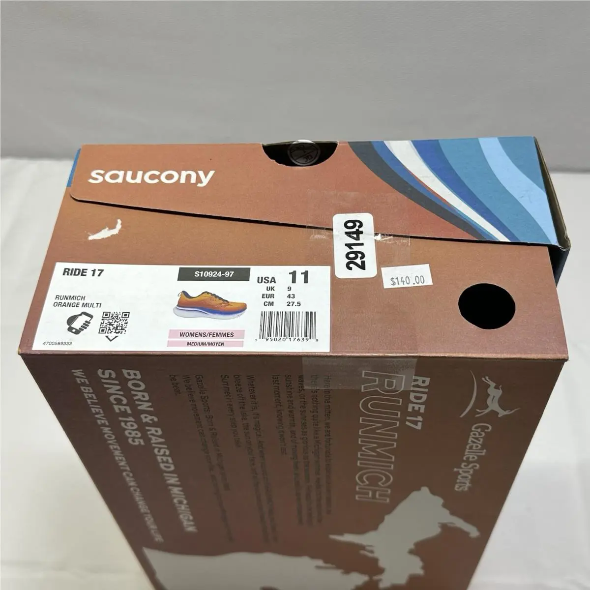 Saucony shoes - Saucony Ride 17 - Ride - S10924-97 - Multicolor 12