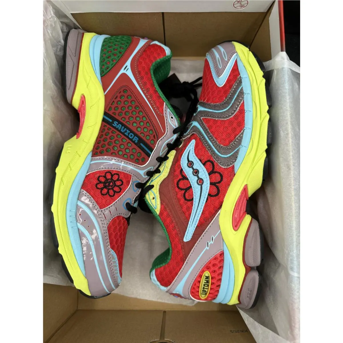 Saucony shoes - Jae Tips x Saucony ProGrid Triumph 4 - S70966-1 - Red 5