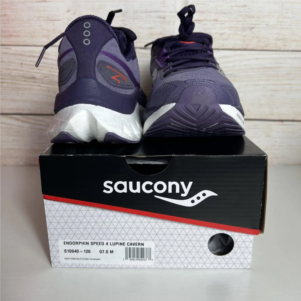 Saucony shoes - Saucony Endorphin Speed 4 - Endorphin Speed - S10940-126 - Purple, Manufacturer: White/Violet 4