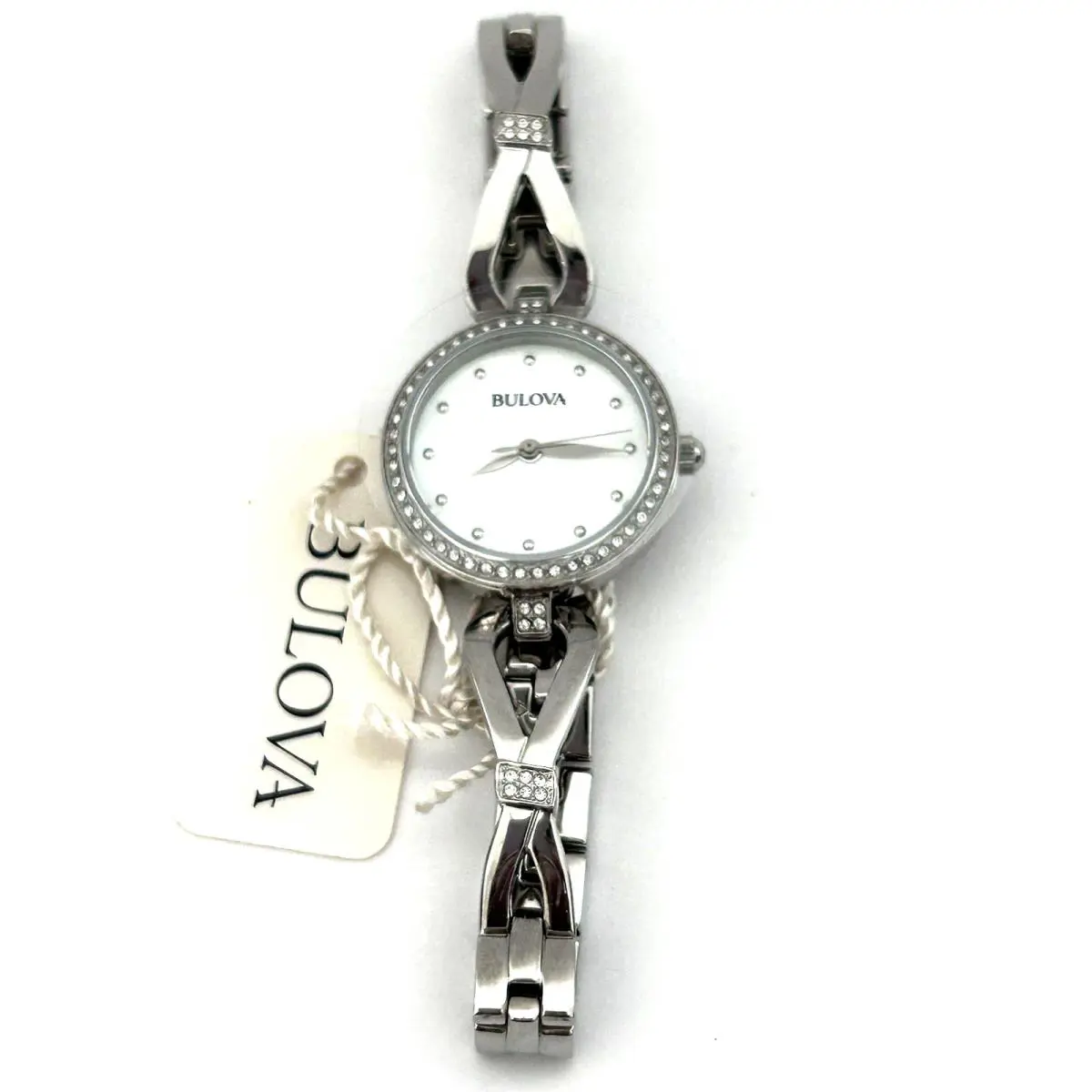 Bulova Womens Watch Stainless Steel Mother of Pearl Dial 96L216