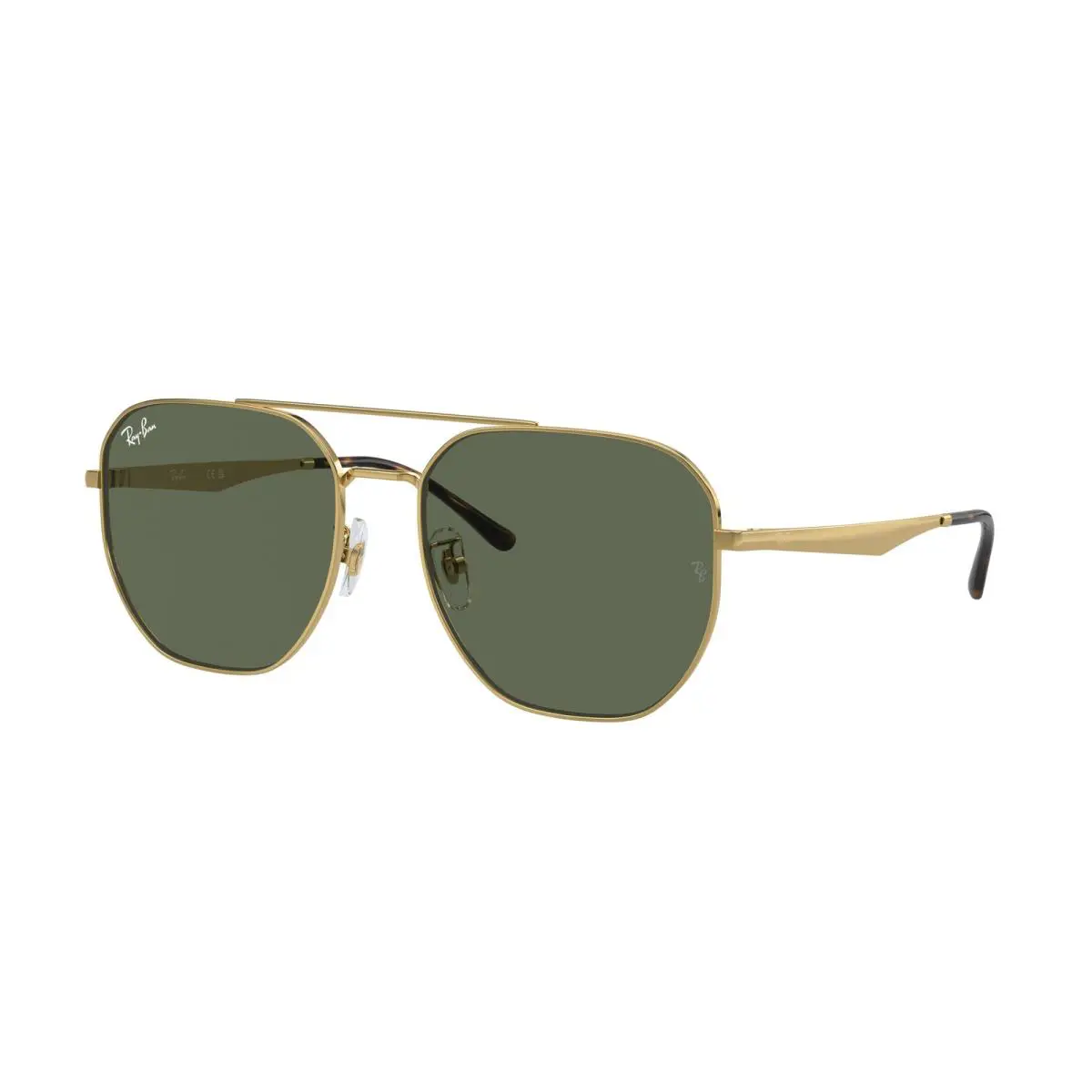 Ray-ban RB 3724D Arista Dark Green 001/71 Sunglasses