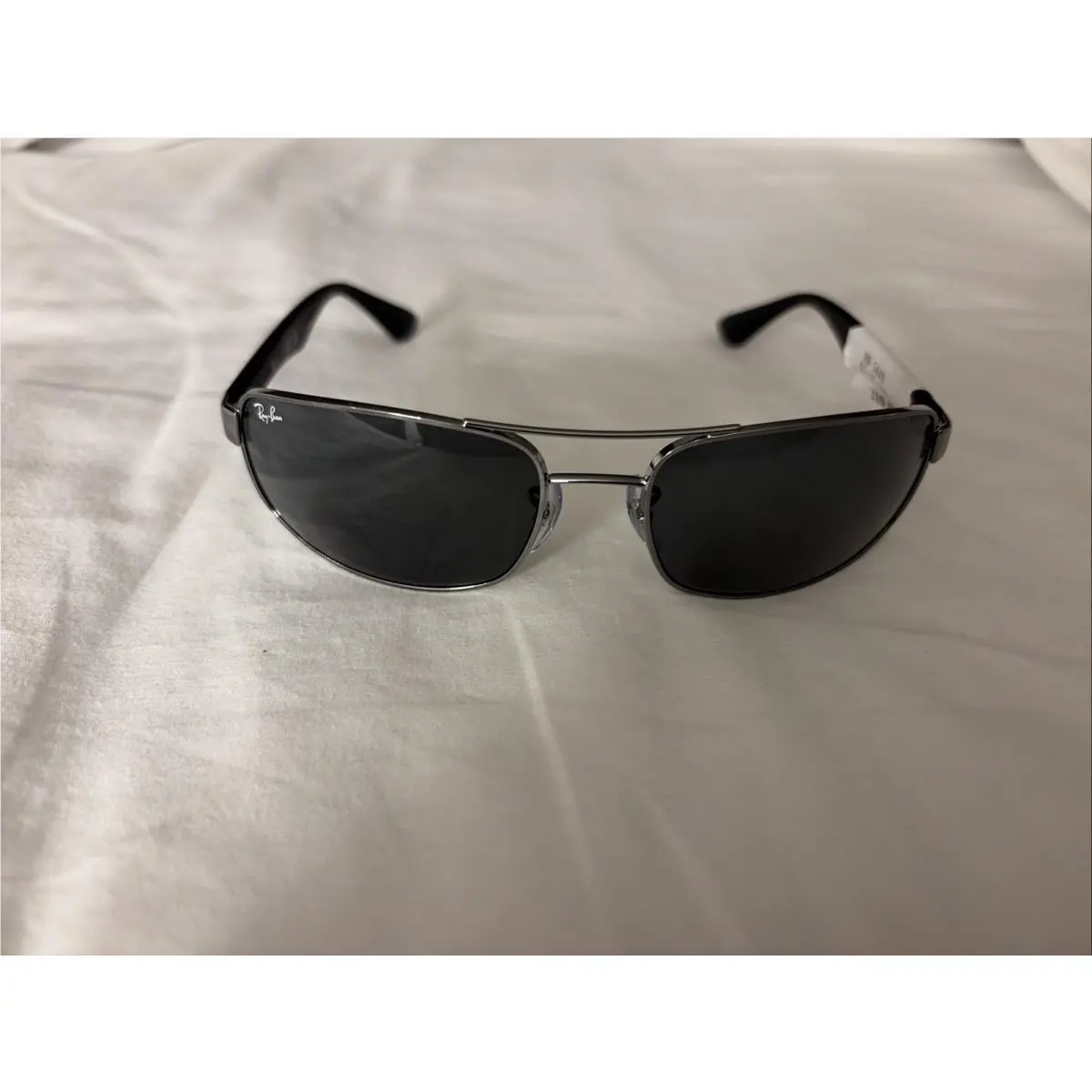 Ray-ban RB3445 Men`s Anti-reflective Sunglasses with Gunmetal/black Frame