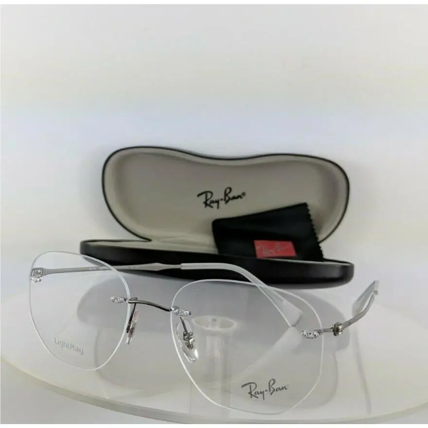 Ray Ban Eyeglasses Rb 8754 1000 52mm Gunmetal Frame R8754