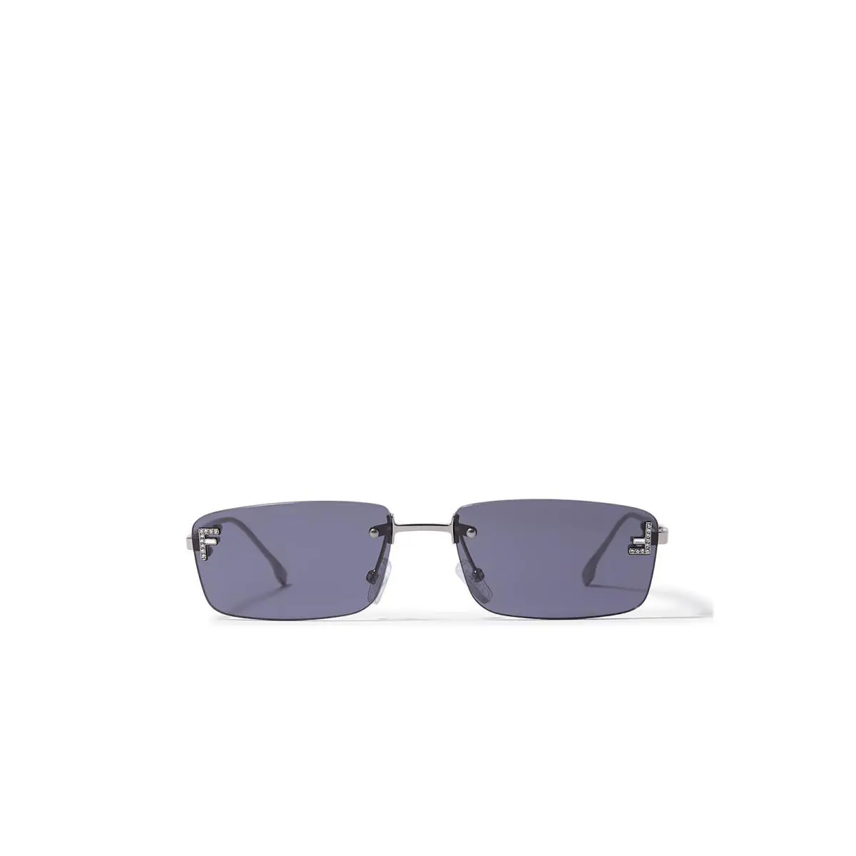 Fendi First Crystal Gray Sunglasses