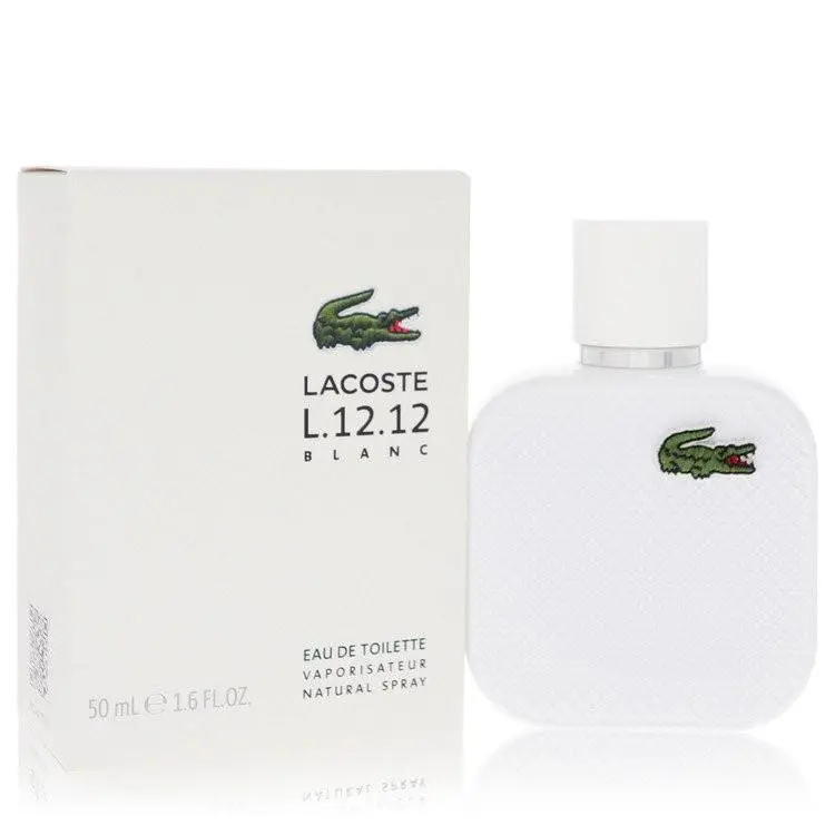 Eau De  L.12.12 Blanc  Eau De Toilette Spray 1.6 oz Fo by Lacoste
