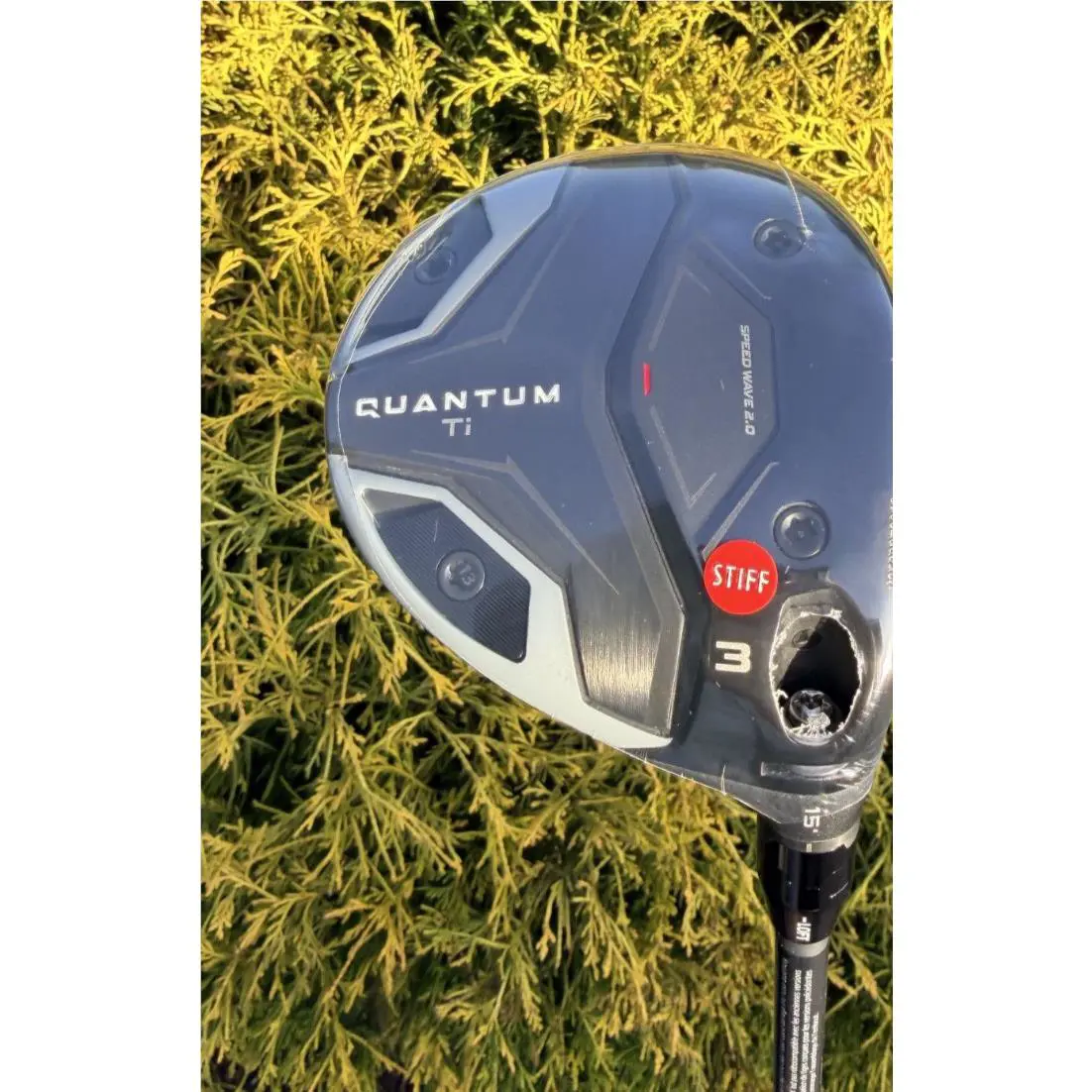 Callaway Golf RH Quantum Titanium 15 Fairway 3 Frost Silver 70 Stiff Flex Club