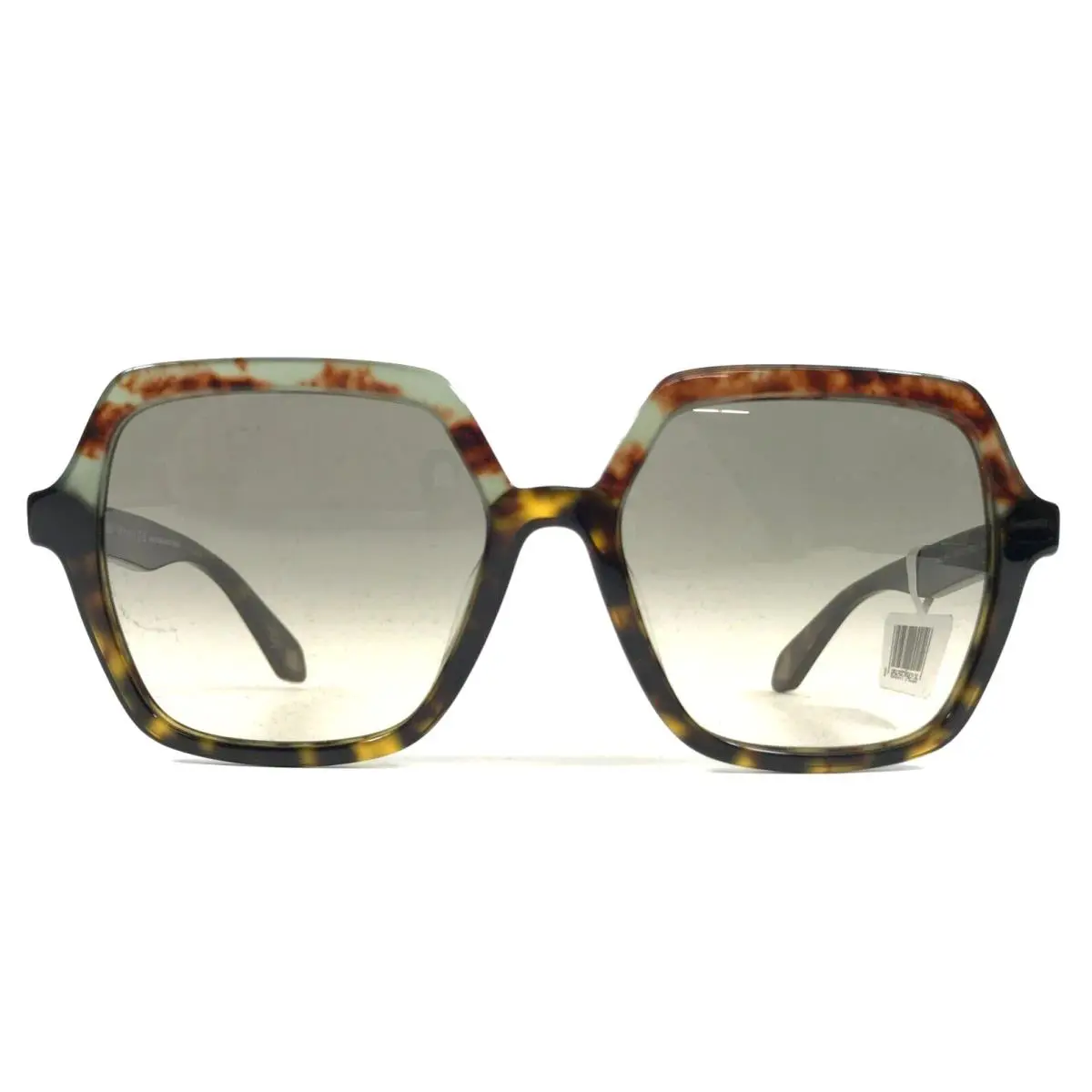 Giorgio Armani Sunglasses AR8193-U 5879/32 Havana Green with Clear Gradient Gray